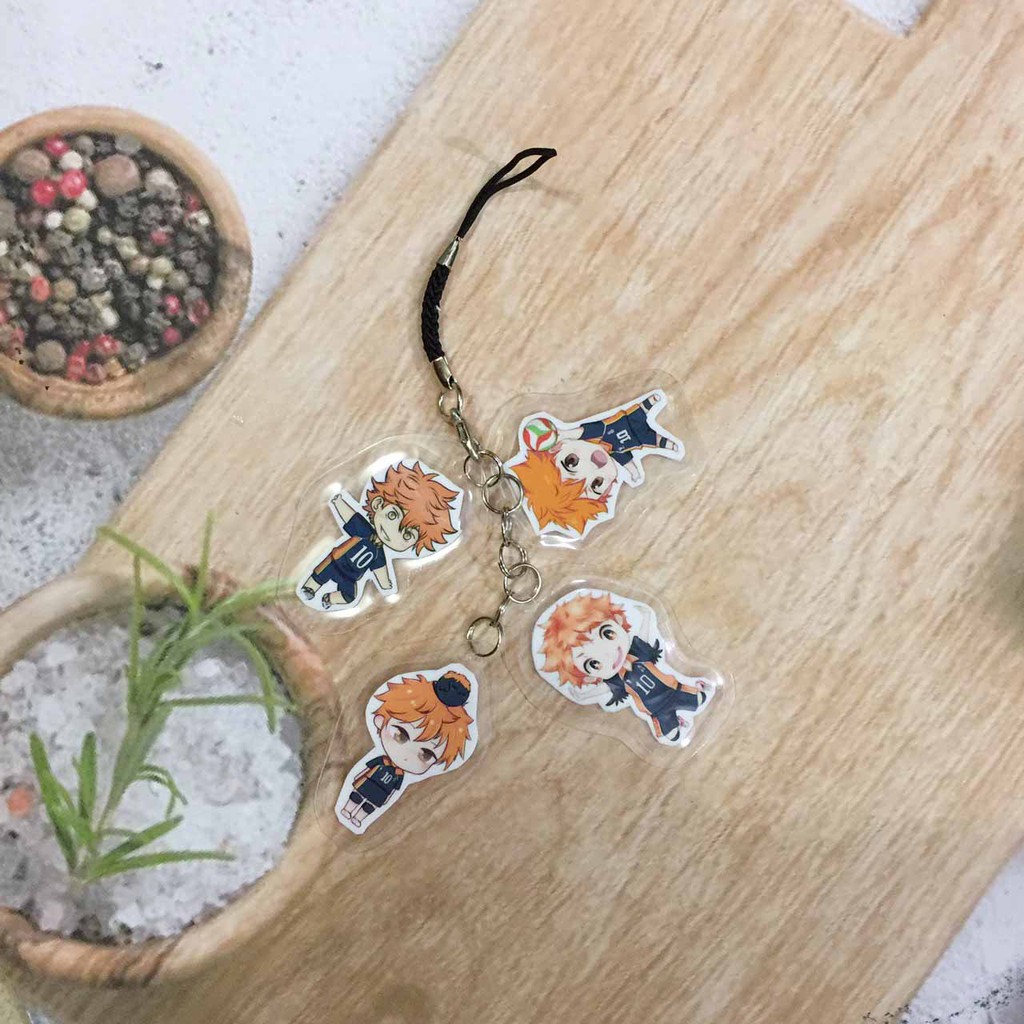 Móc khóa dây anime Haikyuu