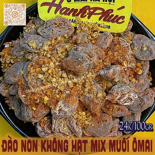 đào non không hạt mix muối ô mai