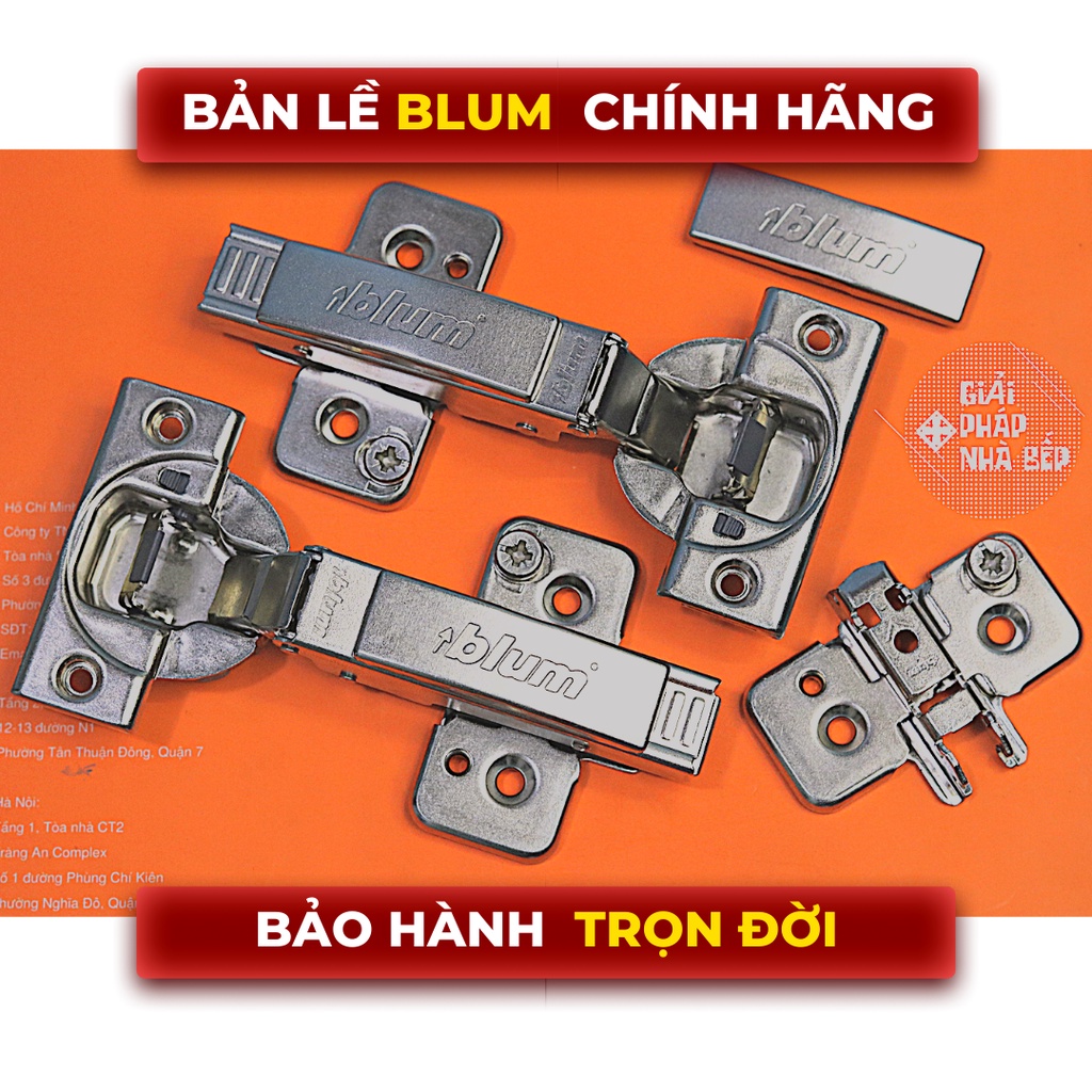 Bản lề BLUM chính hãng bảo hành trọn đời