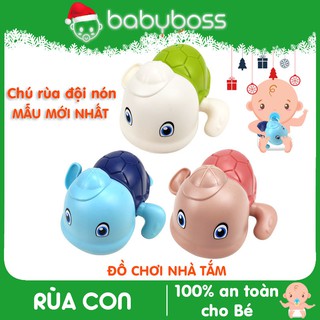Đồ chơi thả bồn tắm chú rùa bơi lội chạy dây cót tinh nghịch cho bé yêu - babyboss