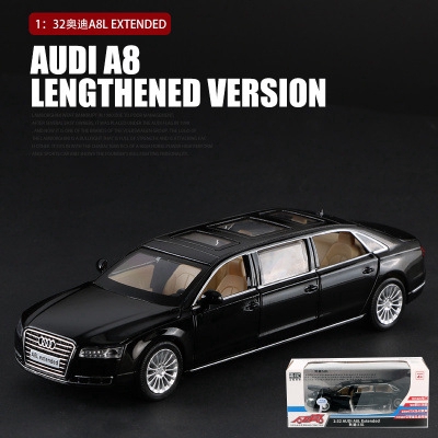 1:32 Audi A8L simulation alloy car model children's toy car