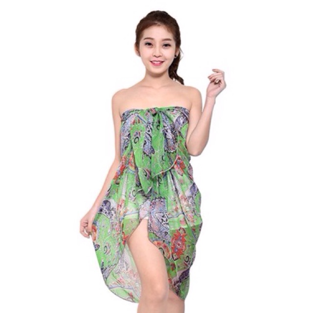 Khăn choàng voan đi biển đa kiểu các màu | BigBuy360 - bigbuy360.vn