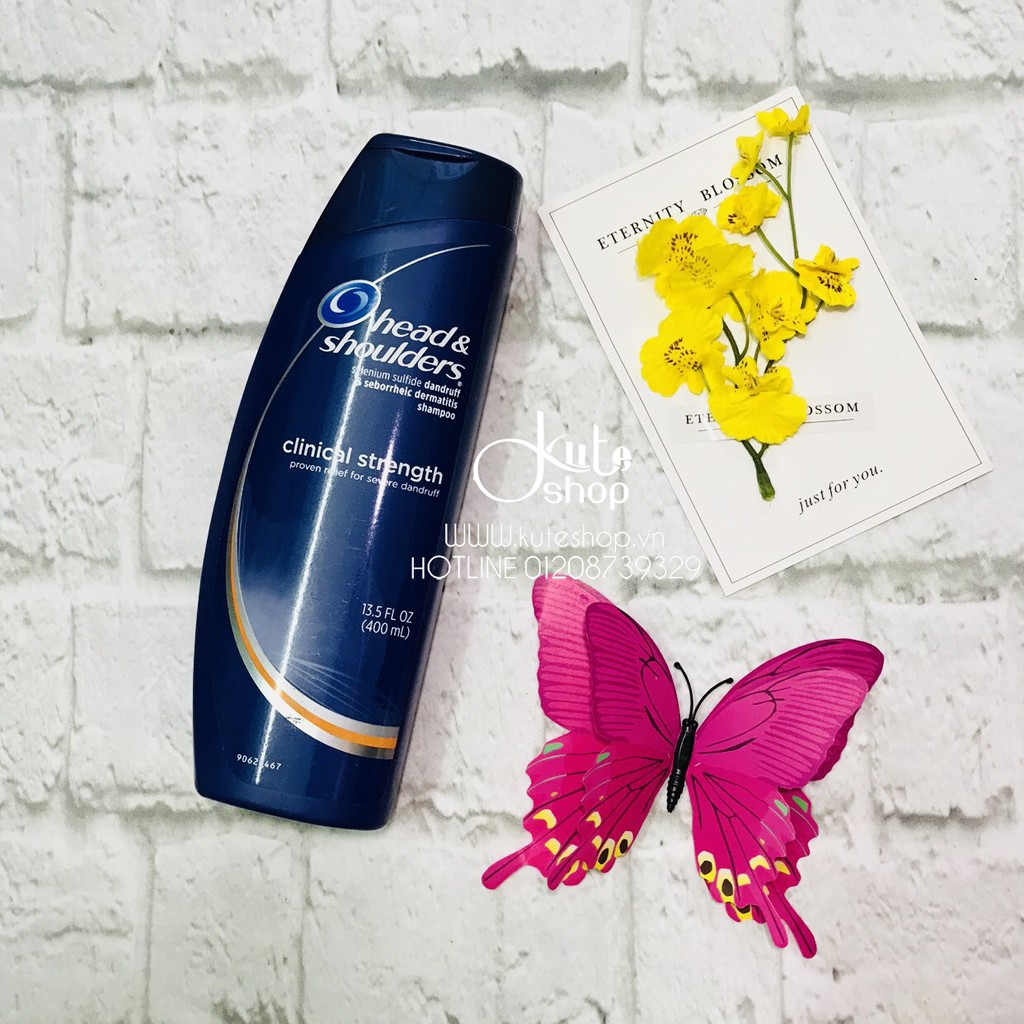 Dầu gội cho da đầu bị gàu &amp; nấm Head &amp; Shoulders Clinical Strength 400ml