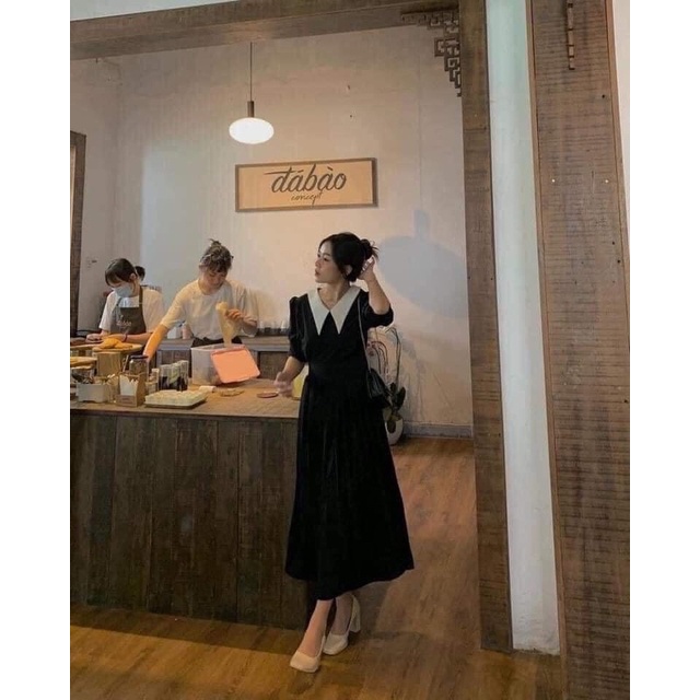 Giày cao gót đế vuông 8cm hàng Quảng Châu