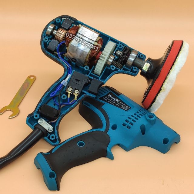 Máy đánh bóng ô tô GV6010 - ô tô, xe máy Mini - Hàng mới, Lõi đồng