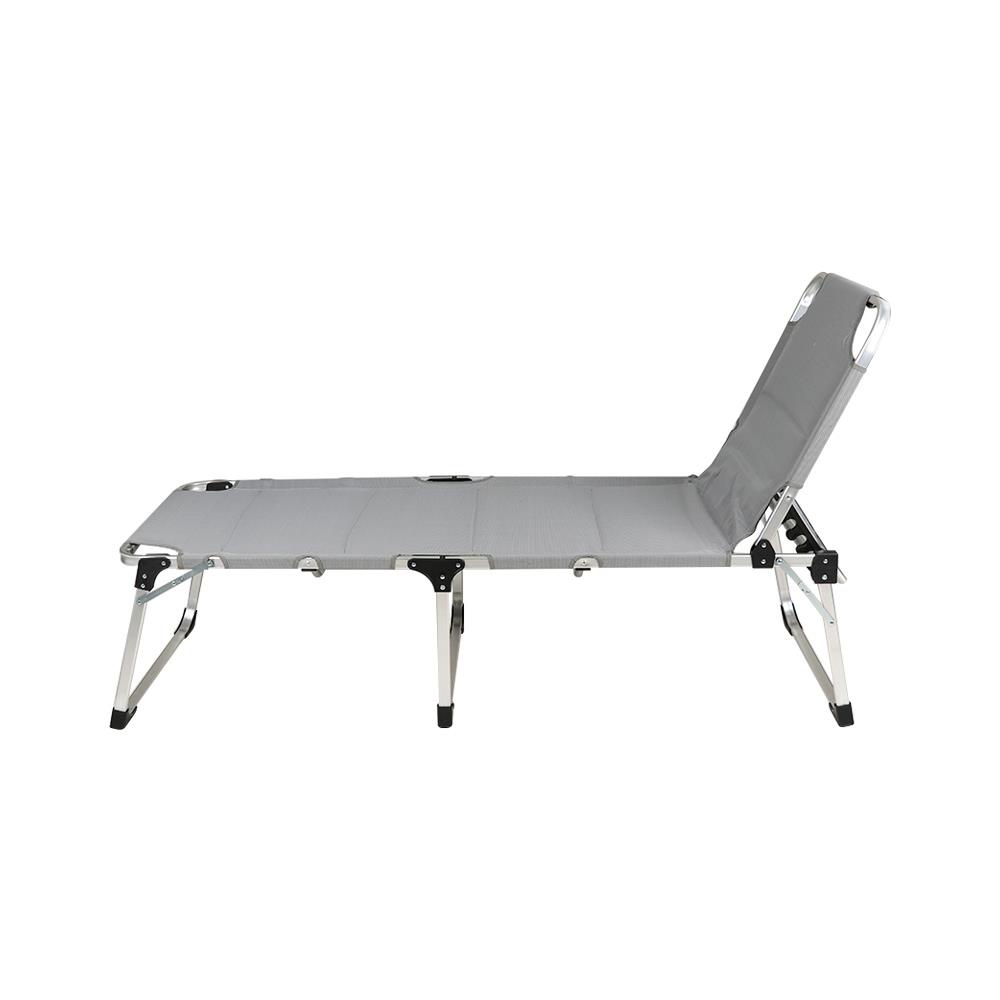Homebase SPRING Ghế dài làm giường SUNSHINE bằng nhôm W71xD213.5xH45cm màu xám
