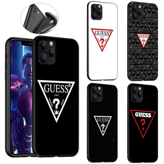 Ốp điện thoại mềm logo Guess SH16 cho iPhone XR X Xs Max 6+ 6s+ 7+ 8+ 6 6s 7 8 Plus 5 5s SE 2020