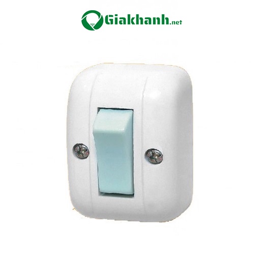 Công Tắc Điện 2 Chấu (Đơn)
