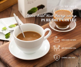 CÀ PHÊ GIẢM CÂN PURE - DIET (LÁNY BEAU)