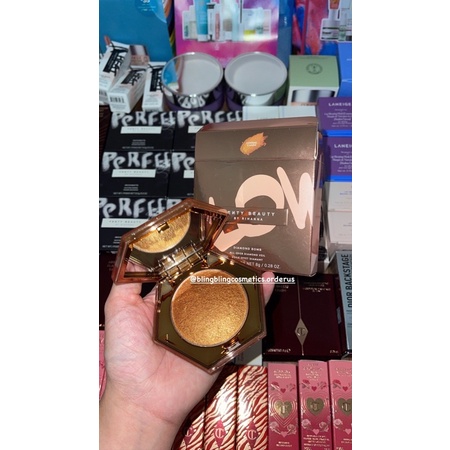 Phấn Highlight Fenty Diamond fullsize fullbox màu Cognac