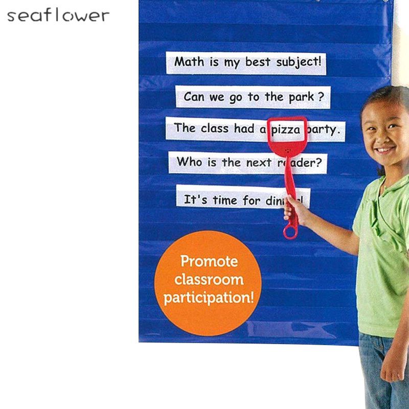 Bảng cài thẻ Pocket Chat ngắn thẻ 10 tầng dùng Giáo cụ dạy học (Shop Cam kết Chất Lượng)