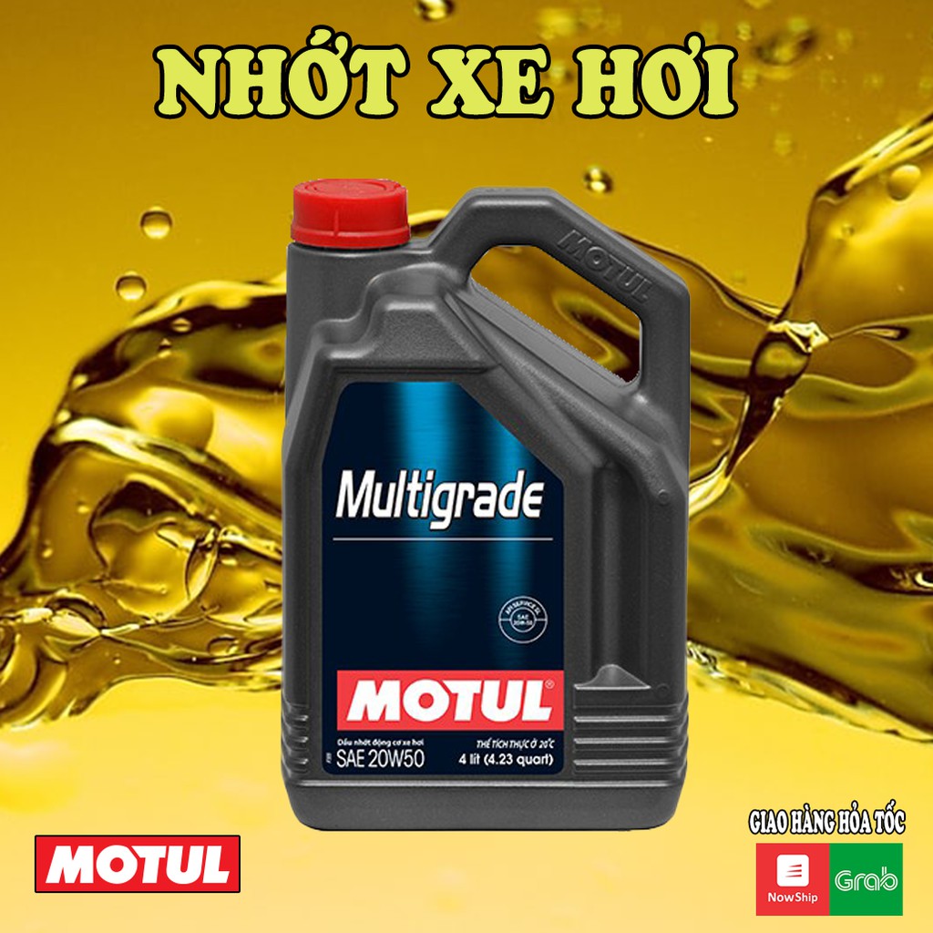 Nhớt Xe Hơi Motul Multigrade 20W50 4L