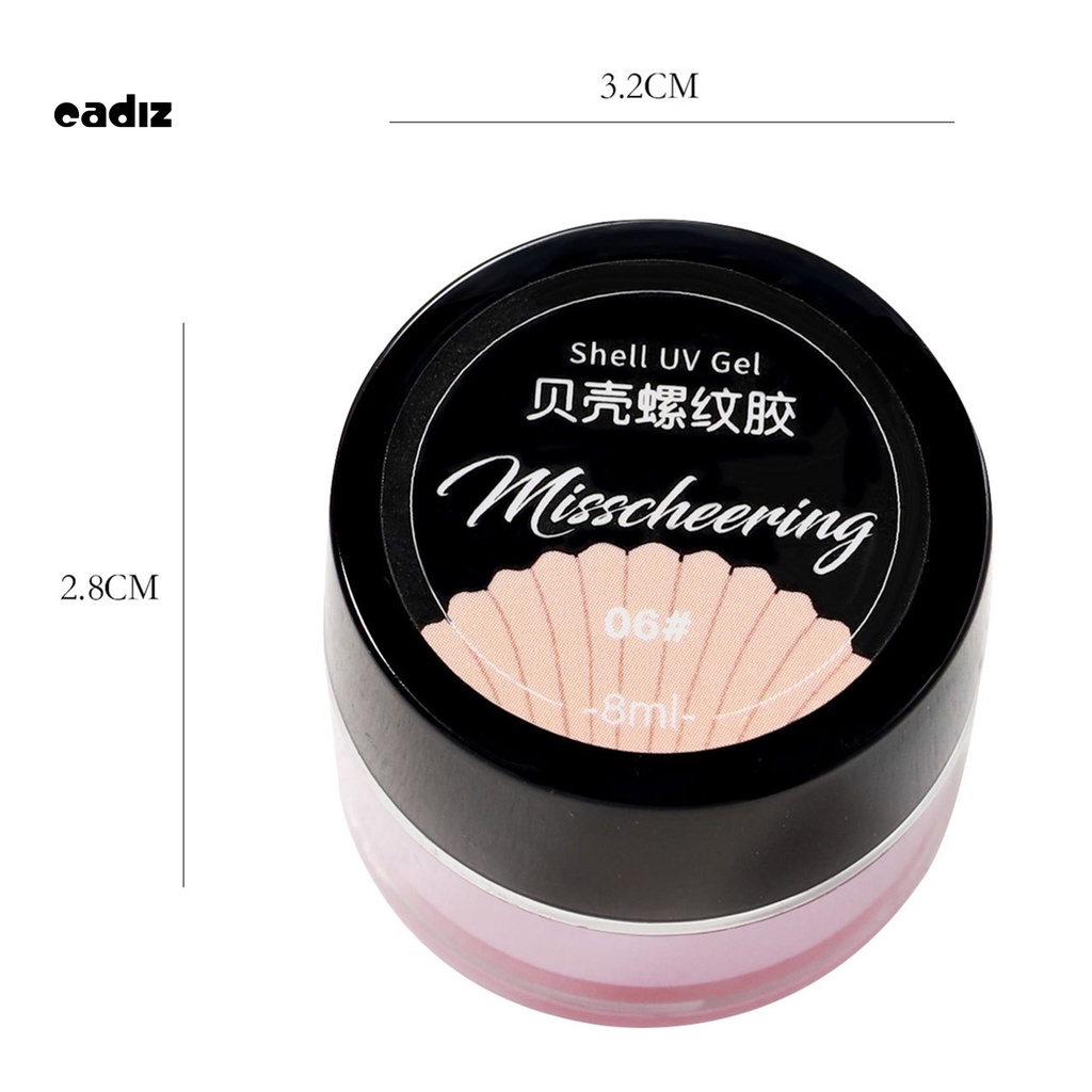 [Hàng mới về] Gel sơn móng tay CADI vỏ sò tự nhiên