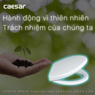 Nắp Bồn Cầu CAESAR M220 Đóng Thường