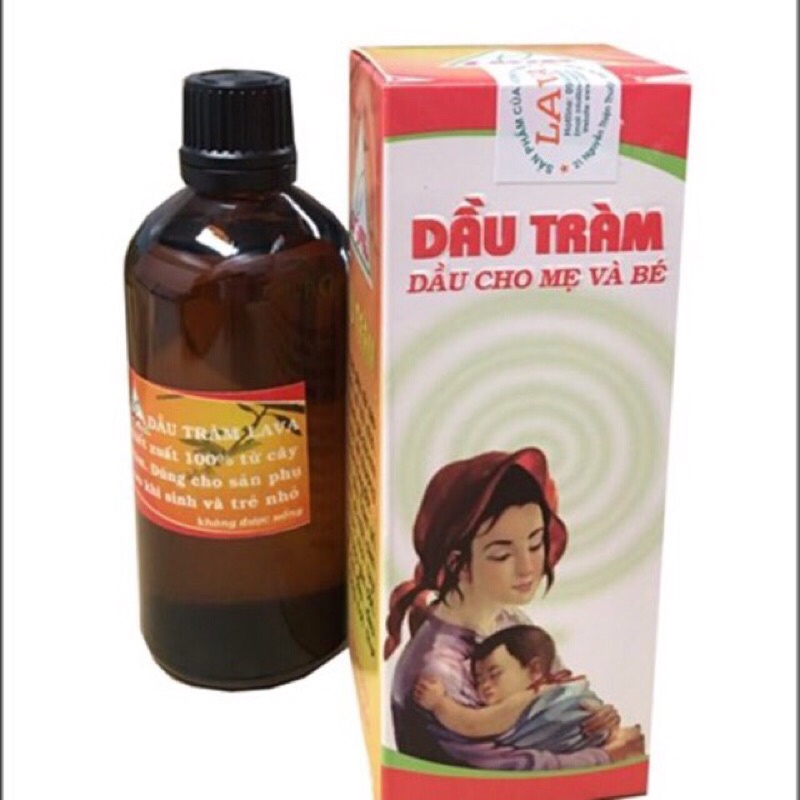 Dầu tràm Lava 100ml cho mẹ và bé