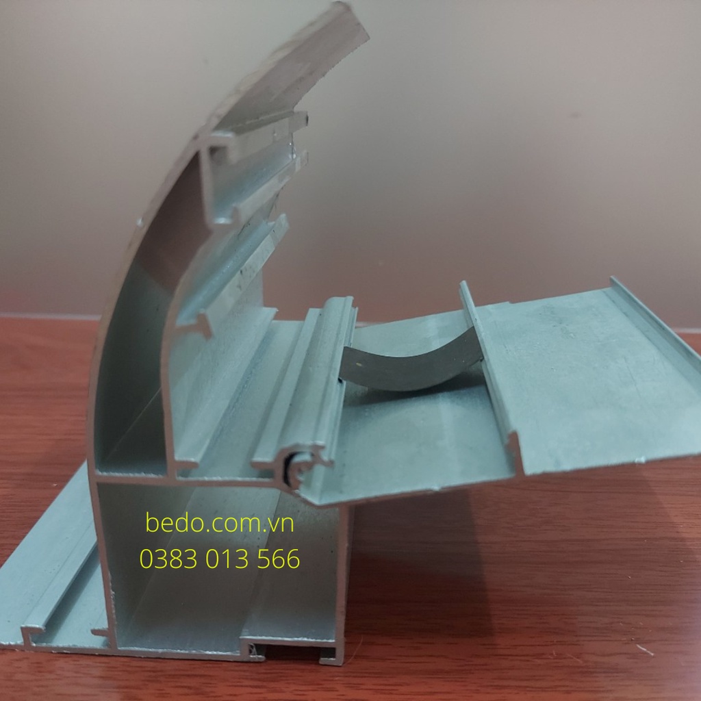 Nhôm thanh bật nắp không viền, khung nhôm định hình, nhôm làm hộp đèn không viền, nhôm làm hộp đèn 3M