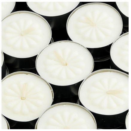 Nến Tealight Bông Trắng Milaganics 125 Viên