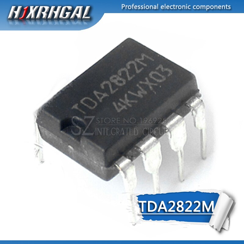 Bộ 100 Linh Kiện Điện Tử Ic Tda2822M Dip8 Tda2822 Dip 2822m Dip-8