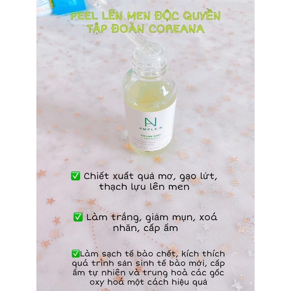 Peeling amplen THAY DA SINH HỌC THẾ HỆ MỚI KHÔNG BONG TRÓC AMPLEN