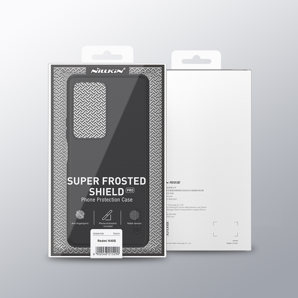 Ốp điện thoại Nillkin bằng TPU + PC mặt nhám siêu mỏng chống sốc/ dấu vân tay tùy chọn màu sắc cho Xiaomi Redmi K40s