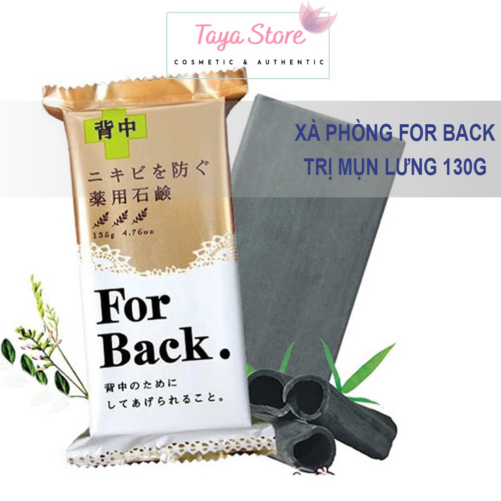 Xà phòng loại bỏ mụn lưng For Back Pelican 135gr Nhật Bản