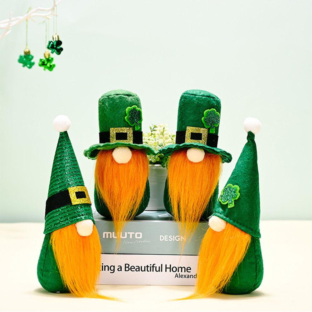 Layor1 Thú Nhồi Bông Hình Vô Diện Màu Xanh Lá Cây