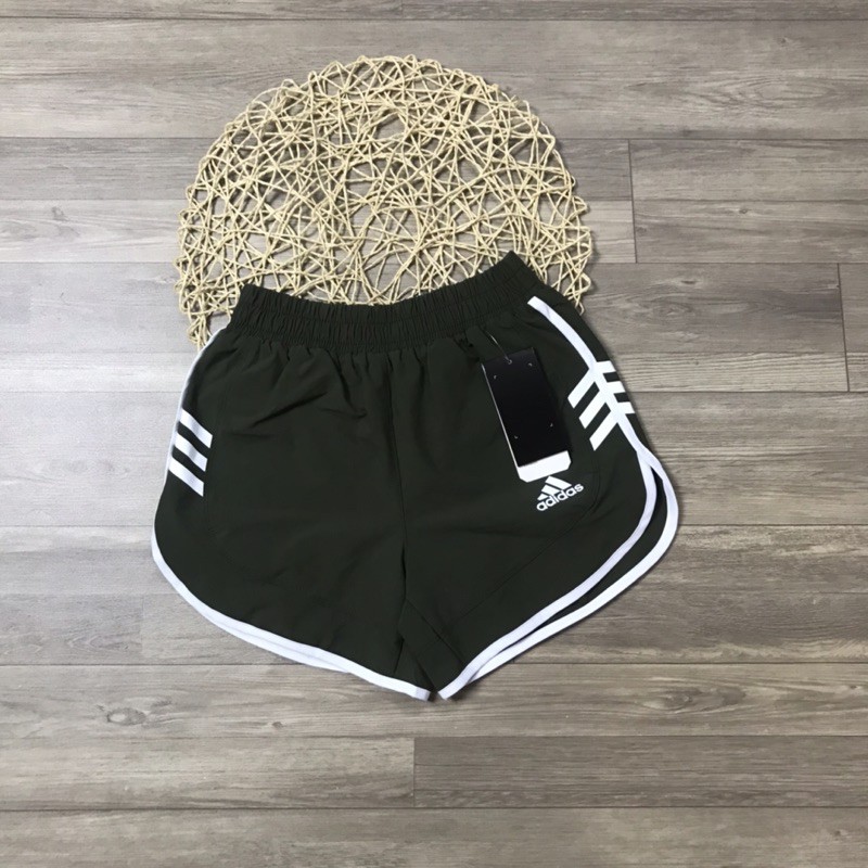 QUẦN SHORTS TẬP GYM NỮ 2 LỚP 3 VẠCH