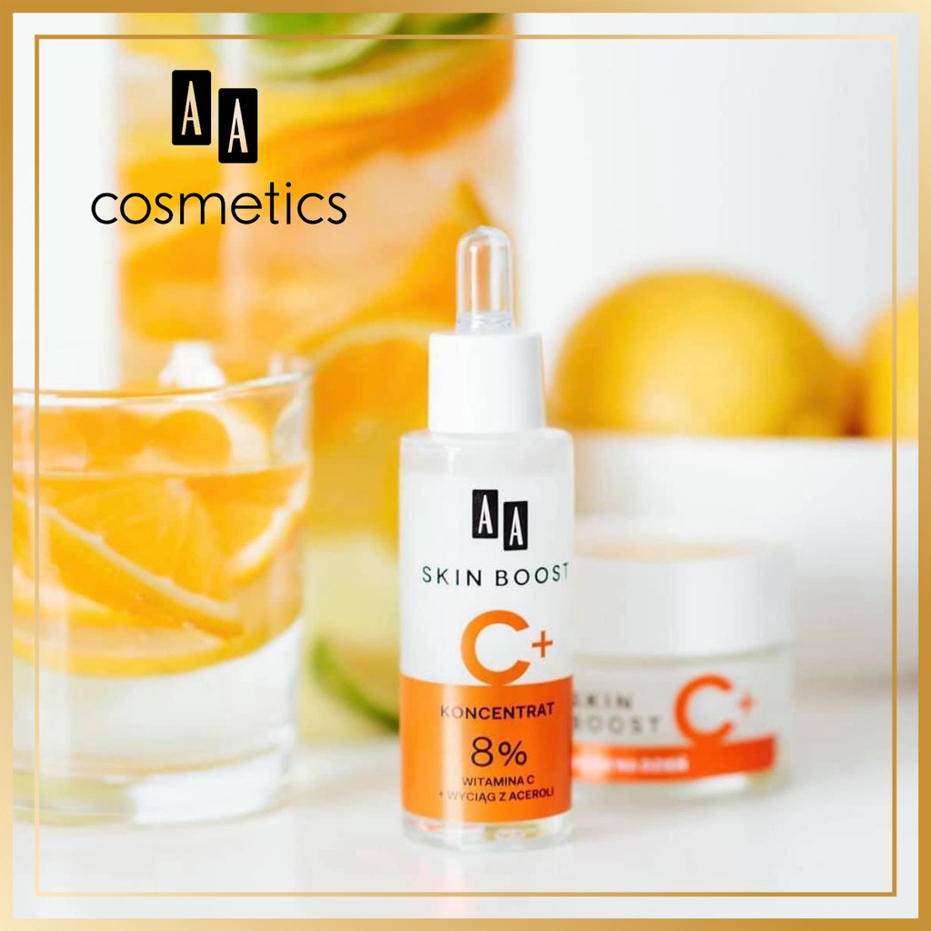 [MỸ PHẨM CHÂU ÂU CHÍNH HÃNG ] Serum AA SKIN BOOST C+ - AA COSMETIC