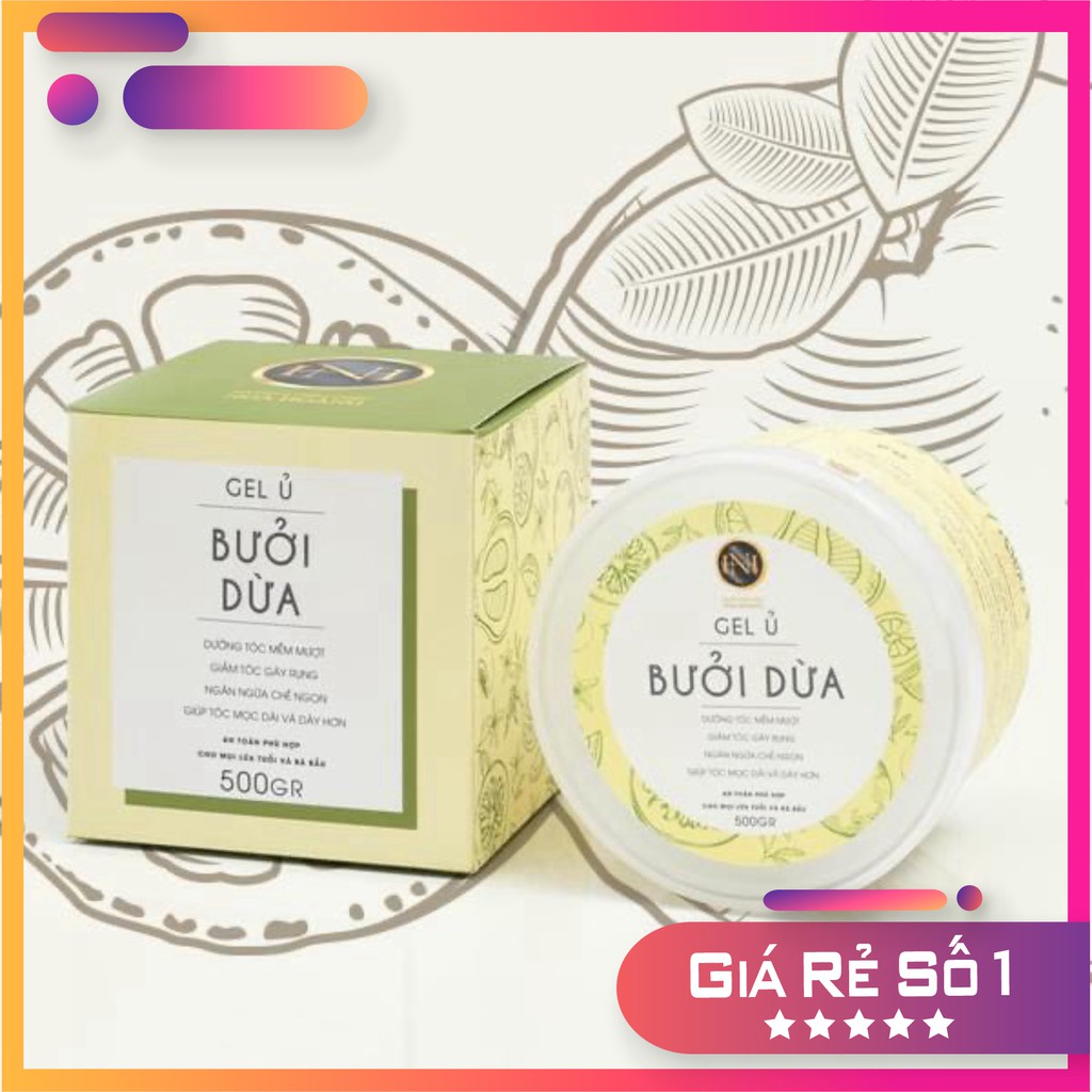 Gel Ủ Bưởi Dừa Nga Hoàng New version 2020