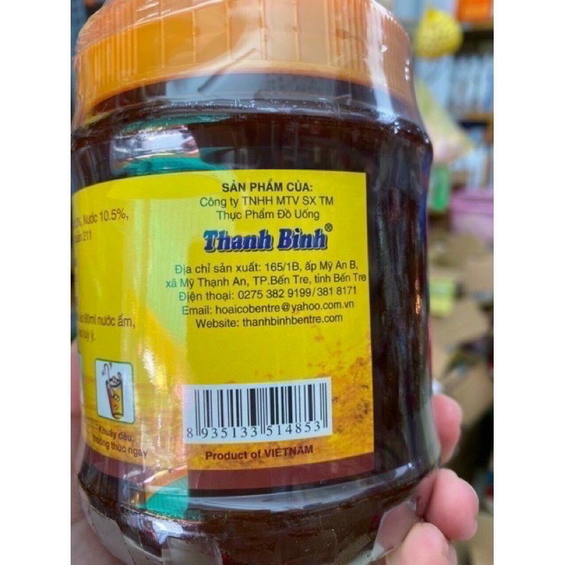 HỦ ĐÁ ME - TẮC XÍ MUỘI THANH BÌNH 900gr