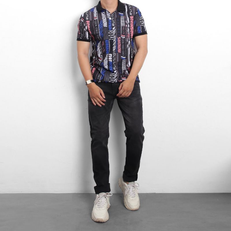 Áo thun nam có cổ ngắn tay THUN LẠNH THỂ THAO 2 DA trẻ trung thoáng mát