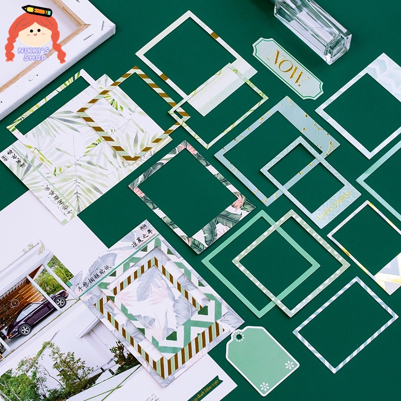 Sticker Dán Trang Trí Sổ Tay Diy Hình Khung Ảnh