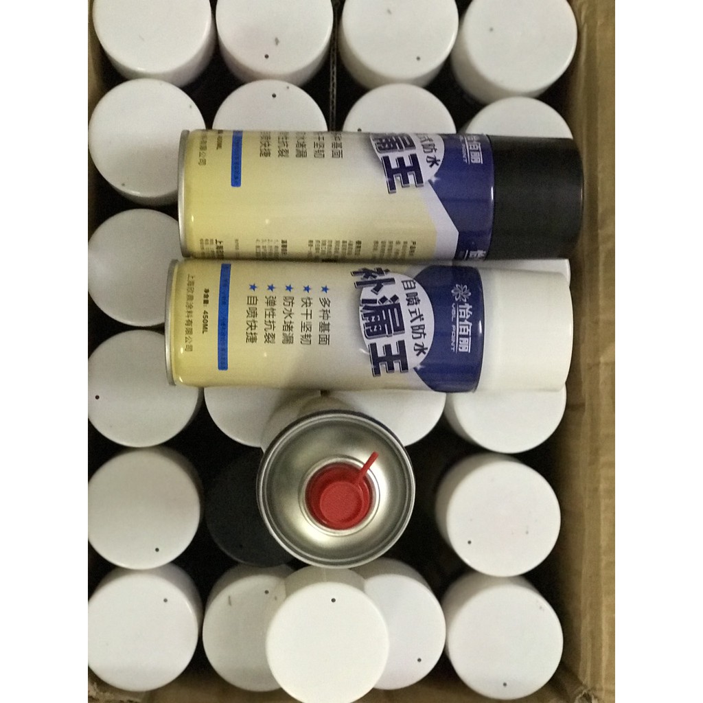 Xịt chống thấm, xịt chống dột, xịt chống thấm tường, bể bơi, mái nhà - Bình xịt chống thấm Nhật Bản 450ml