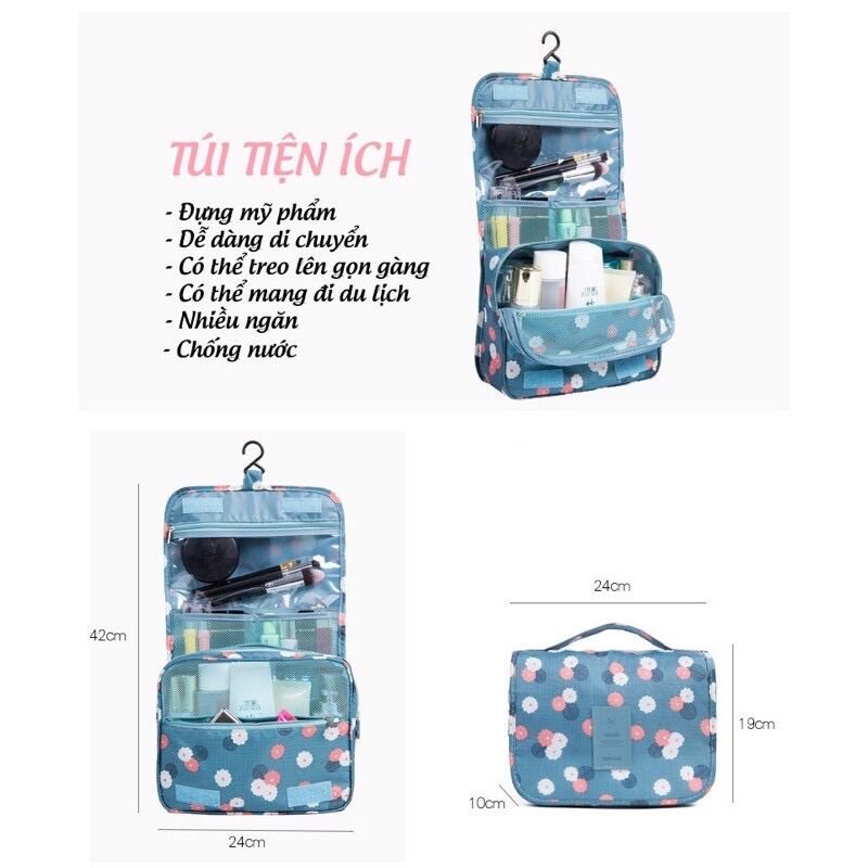 Túi đựng mỹ phẩm chống nước, túi đựng đồ du lịch cá nhân(Hàng đẹp)