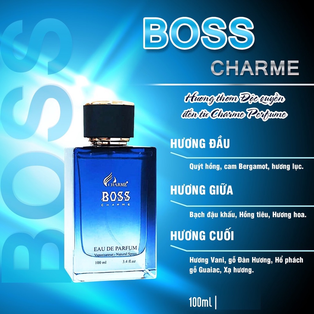 Nước hoa nam Charme Boss Charme 100ml