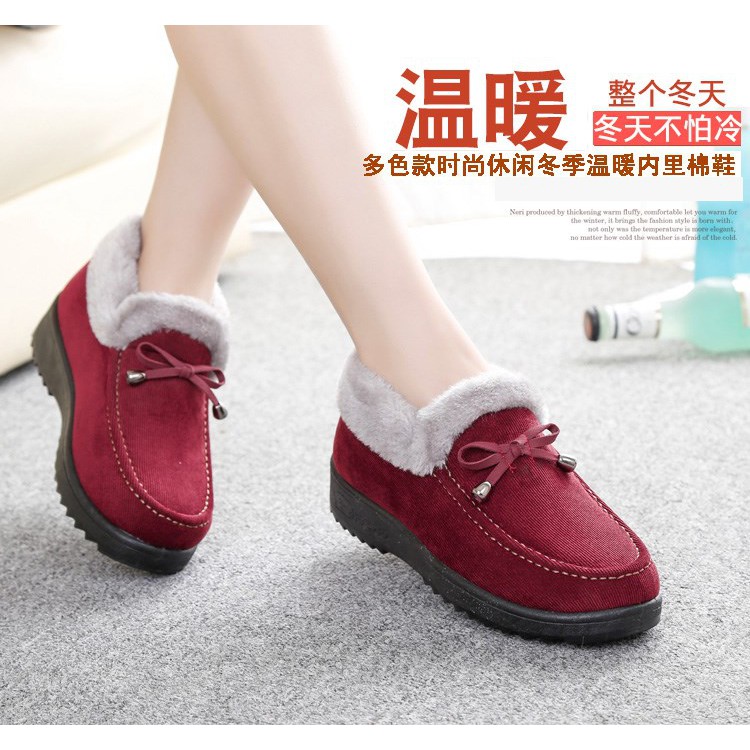 Giày lót lông siêu ấm nhiều màu