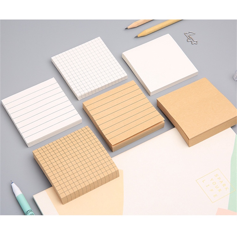Giấy ghi chú có ô lưới tiện lợi cho trường học văn phòng