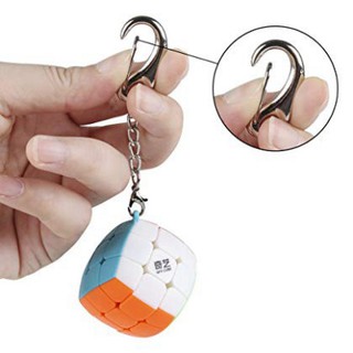 Móc Khóa Rubik 3x3 QiYi Keychain