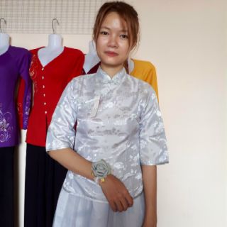 Sét đầm kiểu dáng sườn xám có hình thật