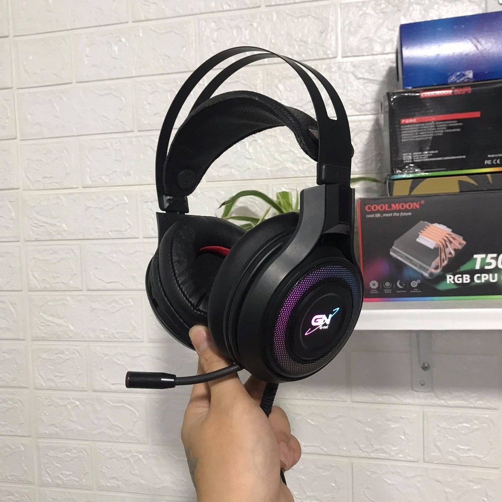 Tai nghe Gaming G-Net GH6 Plus, Rung, Âm thanh Giả Lập 7.1 I Headphone GNET GH6 Plus 7.1 - Đã Qua Sử Dụng Gần Như Mới