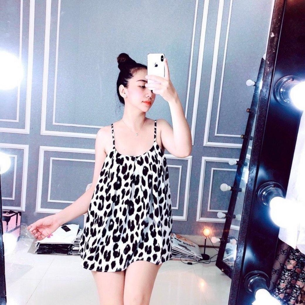 Bộ ngủ hai dây mềm mát, lụa 100d | BigBuy360 - bigbuy360.vn