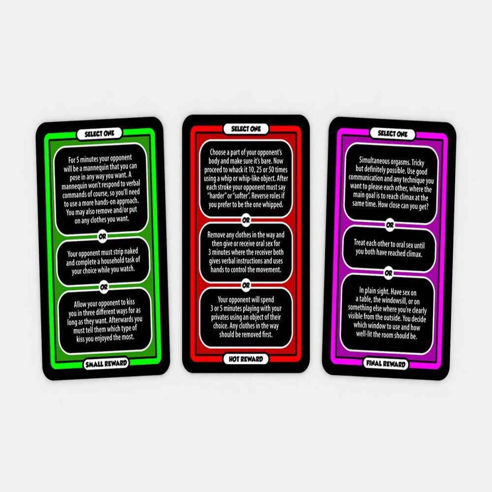 [Che Tên] Bộ Bài Bedroom Battle Dành Cho Các Cặp Đôi Board Game For Couple C-BG84