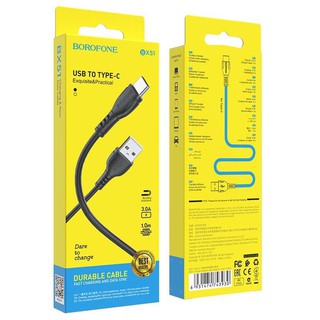 Cáp sạc nhanh borofone bx51 typec