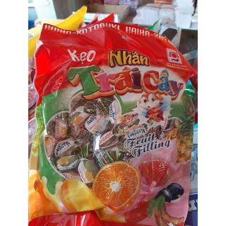 Kẹo nhân trái cây Hải Hà túi 350gr