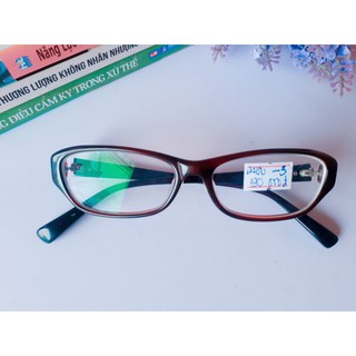 Kính cận si Nhật, tròng mắt cận -3 độ chống ánh sáng xanh, bị bai hiệu (code: 6213)