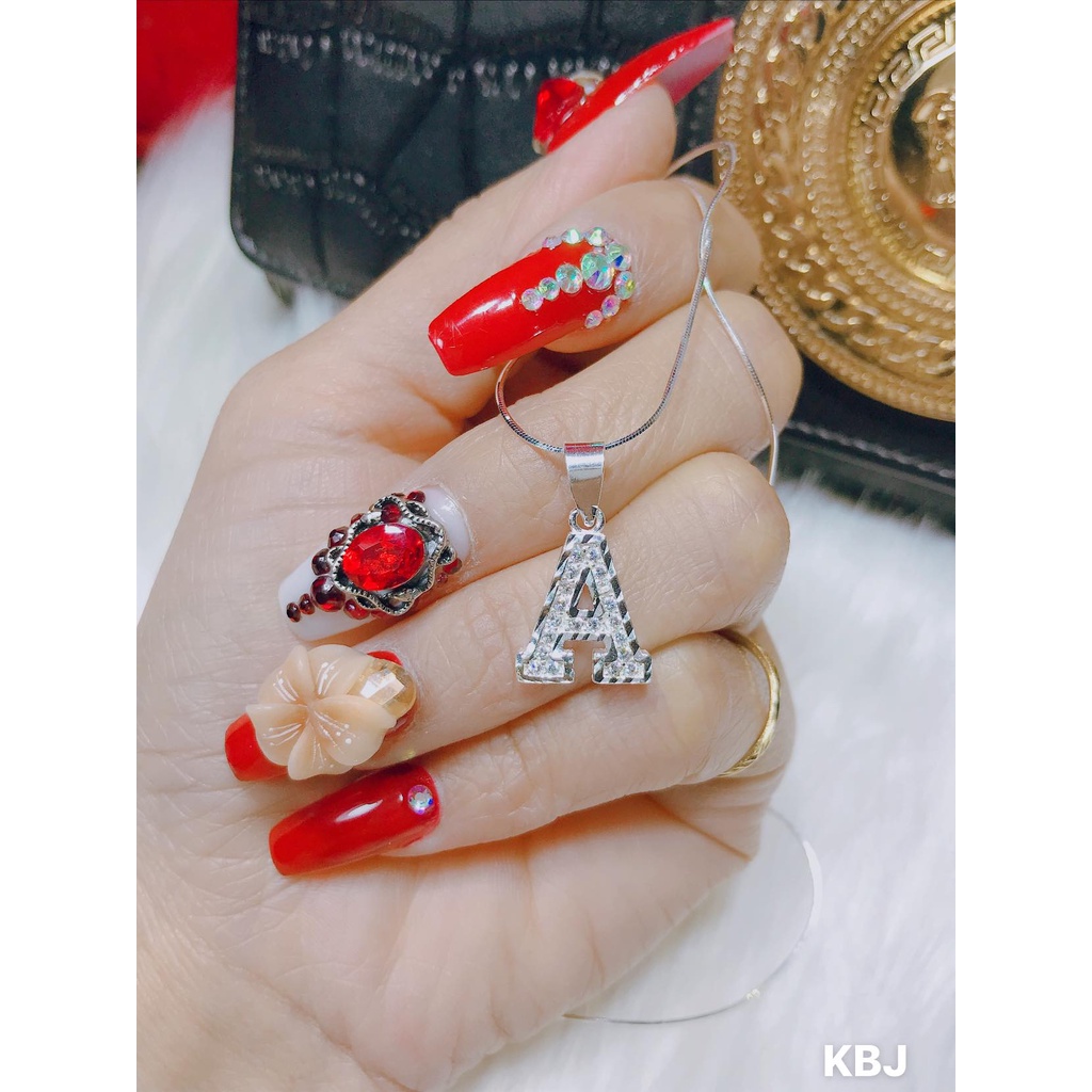 Dây chuyền nữ - dây chuyền chữ cái bạc ta - đủ full chữ
