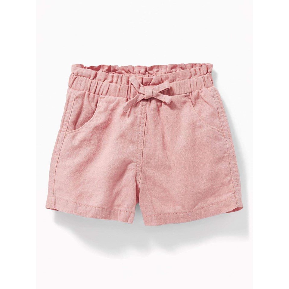 Quần sort linen bé gái Old Navy