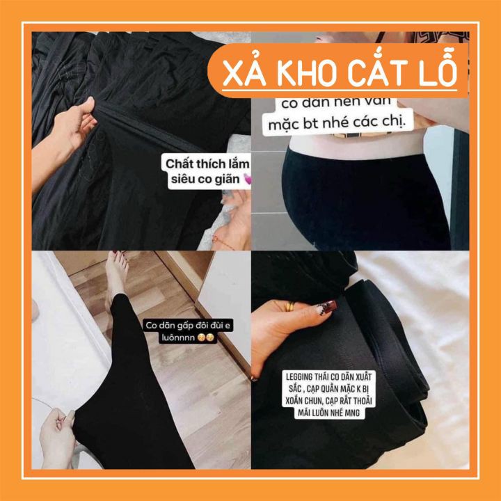 LEGGING ĐÙI NỮ "XẢ KHO FREESHIP" co dãn thoải mái, giá rẻ 1/2 thị trường | BigBuy360 - bigbuy360.vn