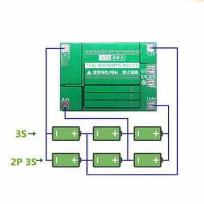 Mạch sạc 3S 40A bảo vệ pin cân bằng 12.6V sạc pin 18650 hoặc pin lypo lion 3.7V