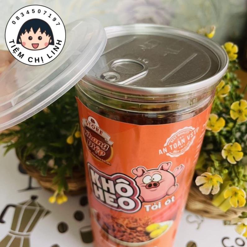 Khô heo cháy tỏi 300g Tiệm Chị Linh đồ ăn vặt Hà Nội | BigBuy360 - bigbuy360.vn